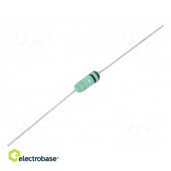 Resistor: wire-wound | THT | 110Ω | 1W | ±5% | Ø3x9mm | 300ppm/°C | axial