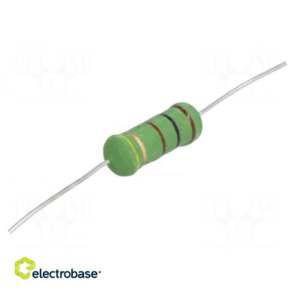 Resistor: wire-wound | high voltage | THT | 100Ω | 3W | ±5% | Ø6.5x17.5mm