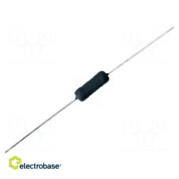 Resistor: wire-wound | THT | 68Ω | 5W | ±5% | Ø4.8x12.7mm