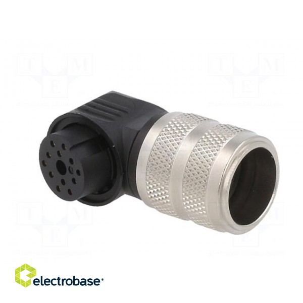 Connector: M16 | plug | female | soldering | for cable | PIN: 12 | 3A | 32V image 4