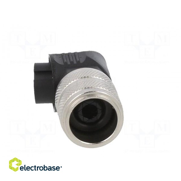 Connector: M16 | plug | female | soldering | for cable | PIN: 12 | 3A | 32V paveikslėlis 5