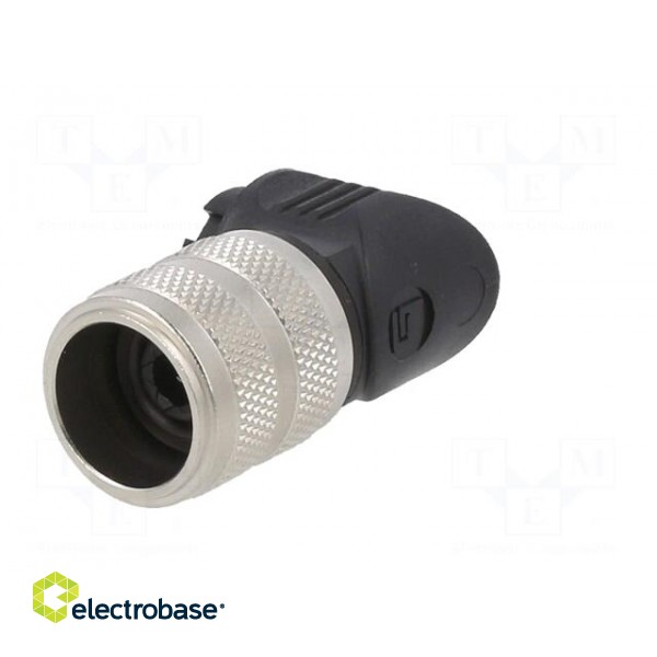 Connector: M16 | plug | female | soldering | for cable | PIN: 12 | 3A | 32V image 6