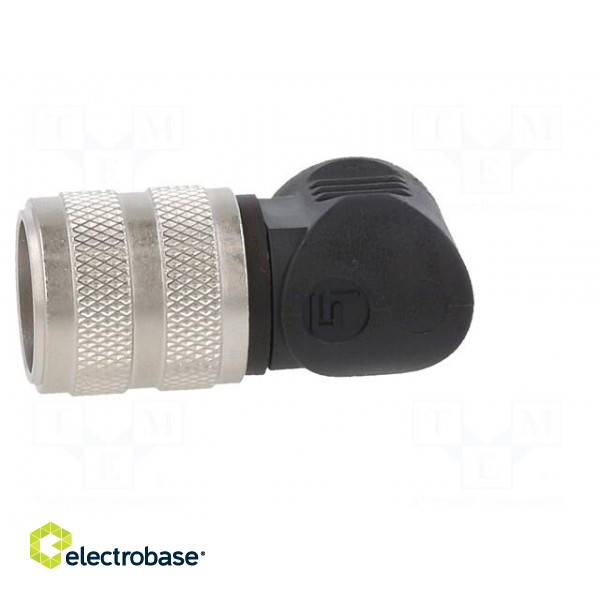 Connector: M16 | plug | female | soldering | for cable | PIN: 12 | 3A | 32V paveikslėlis 7