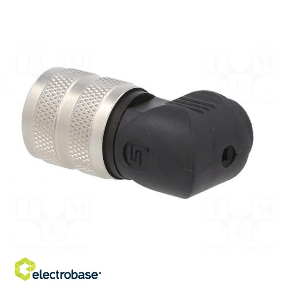 Connector: M16 | plug | female | soldering | for cable | PIN: 12 | 3A | 32V paveikslėlis 8