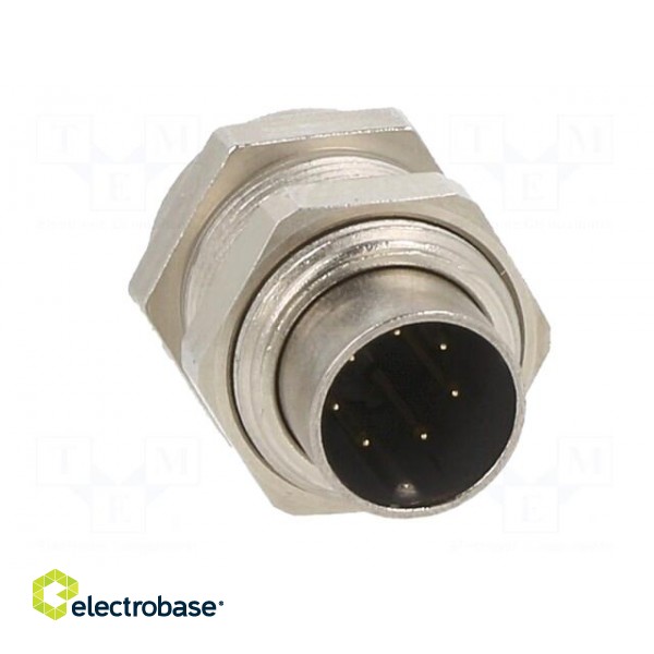 Connector: M9 | socket | male | Plating: gold-plated | 125V | IP40 | PIN: 7 фото 9