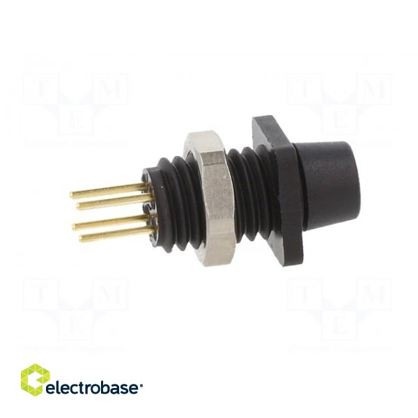 Connector: circular | 709,719 | 60V | PIN: 4 | socket | female | THT | 3A image 7