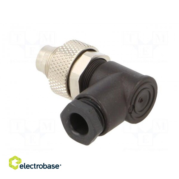 Connector: M9 | plug | male | Plating: gold-plated | 125V | IP67 | PIN: 4 фото 4