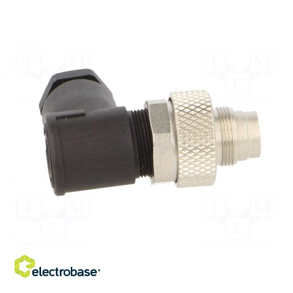 Connector: M9 | plug | male | Plating: gold-plated | 125V | IP67 | PIN: 4 фото 7