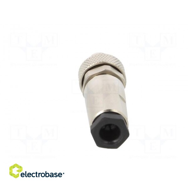 Connector: M9 | plug | male | Plating: gold-plated | 125V | IP67 | PIN: 8 image 5