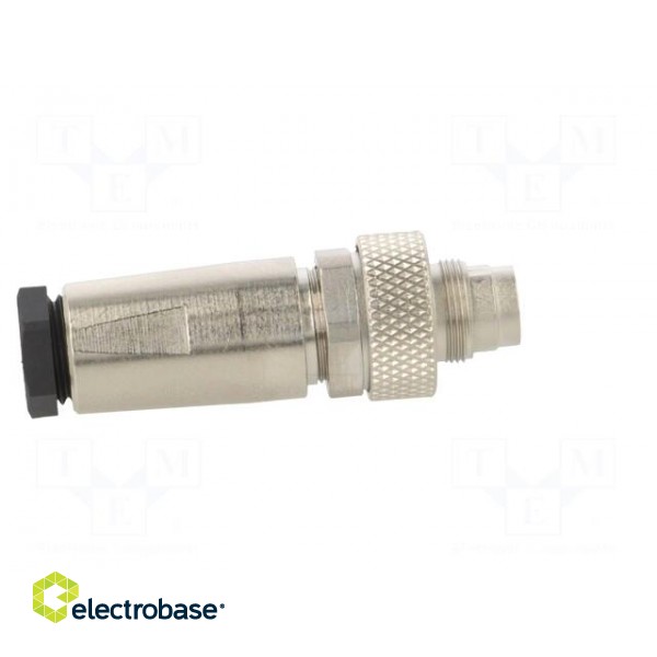 Connector: M9 | plug | male | Plating: gold-plated | 125V | IP67 | PIN: 8 image 7