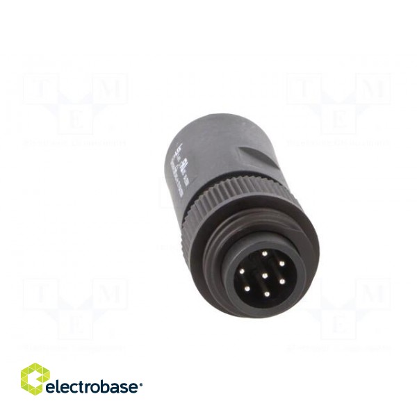 Connector: circular | 692,693,RD24 | 250V | PIN: 7 | plug | male | 10A image 9