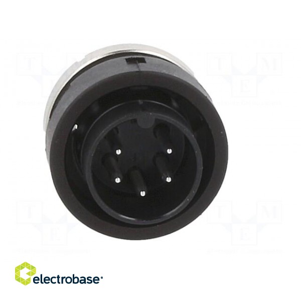 Connector: circular | 678 | 150V | PIN: 5 | socket | male | soldering | 6A image 9