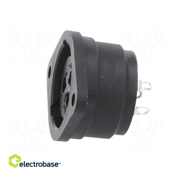 Connector: circular | 690 | 250V | PIN: 3 | socket | female | soldering image 3