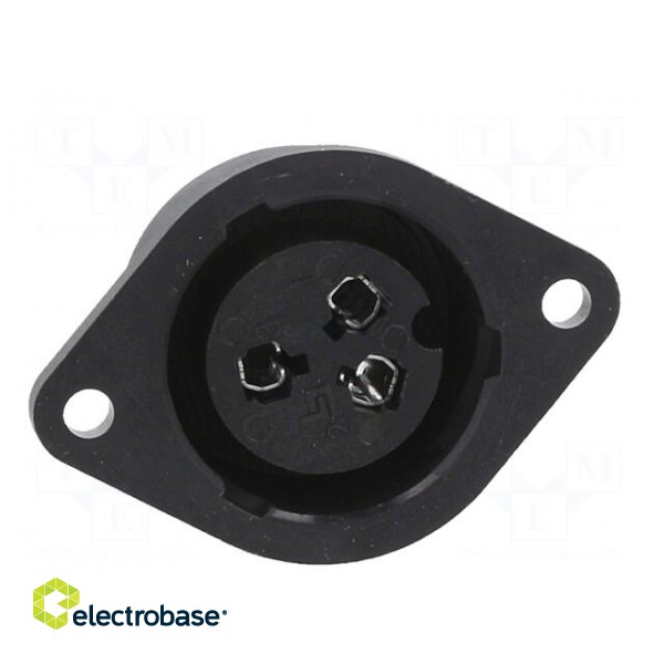 Connector: circular | 690 | 250V | PIN: 3 | socket | female | soldering image 9