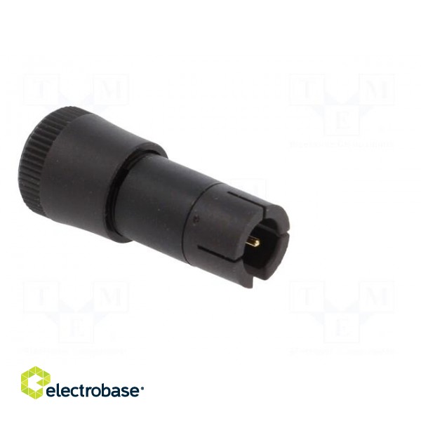 Plug | Connector: circular | 719 | male | PIN: 3 | unshielded | 3A | IP40 image 8