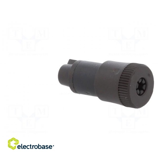 Plug | Connector: circular | 719 | female | PIN: 4 | unshielded | 3A | IP40 image 4