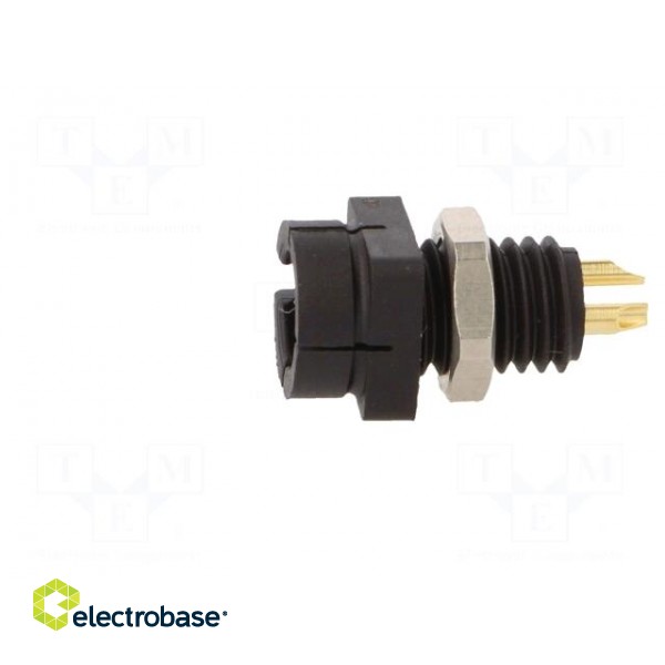 Socket | Connector: circular | 719 | male | 3A | IP40 | 60V | 0.25mm2 | 24AWG image 3
