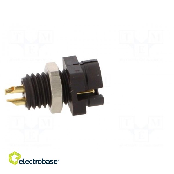 Connector: circular | socket | 709,719 | male | PIN: 3 | gold-plated | 3A image 7