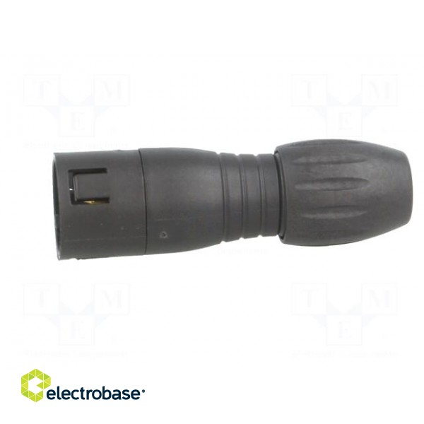 Connector: circular | plug | 720 | male | PIN: 5 | Snap-in,friction lock image 3