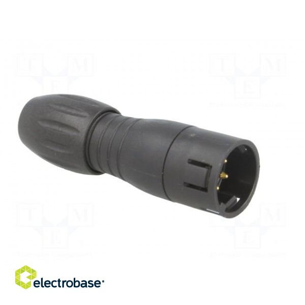 Connector: circular | plug | 720 | male | PIN: 5 | Snap-in,friction lock image 8