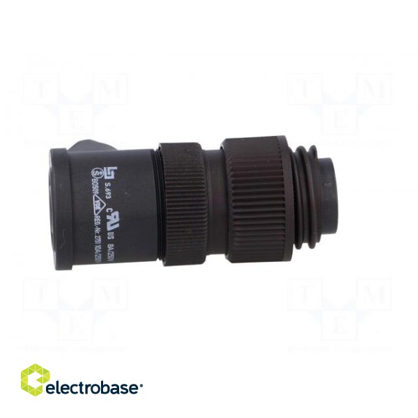 Connector: circular | plug | 692,693,RD24 | male | PIN: 7 | unshielded image 7