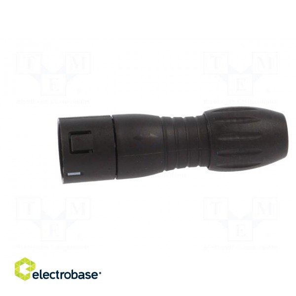 Connector: circular | plug | 720 | male | PIN: 3 | Snap-in,friction lock image 3