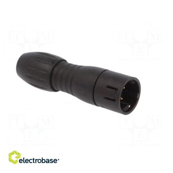 Connector: circular | plug | 720 | male | PIN: 3 | Snap-in,friction lock image 8