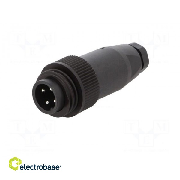 Connector: circular | plug | 692,693,RD24 | male | PIN: 4 | unshielded image 2