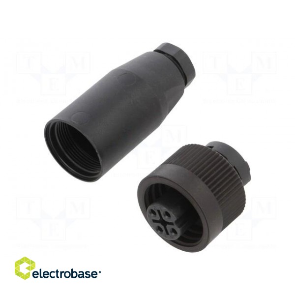 Connector: circular | plug | 692,693,RD24 | female | PIN: 4 | unshielded image 1