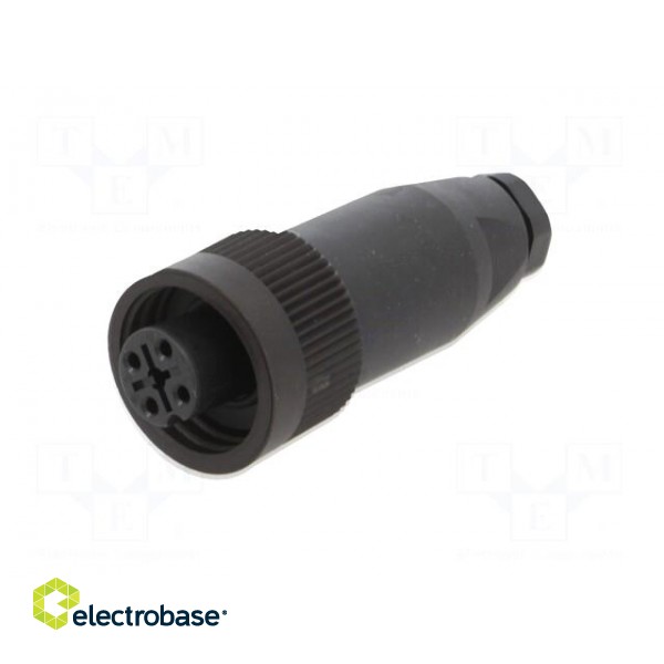 Connector: circular | plug | 692,693,RD24 | female | PIN: 4 | unshielded image 2