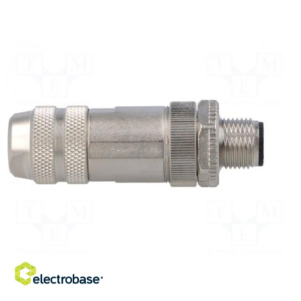 Plug | M12 | PIN: 8 | male | A code-DeviceNet / CANopen | for cable image 7