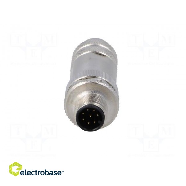 Plug | M12 | PIN: 8 | male | A code-DeviceNet / CANopen | for cable image 9