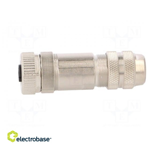 Plug | M12 | PIN: 5 | female | B code-Profibus | for cable | IP67 | 60V | 4A image 3