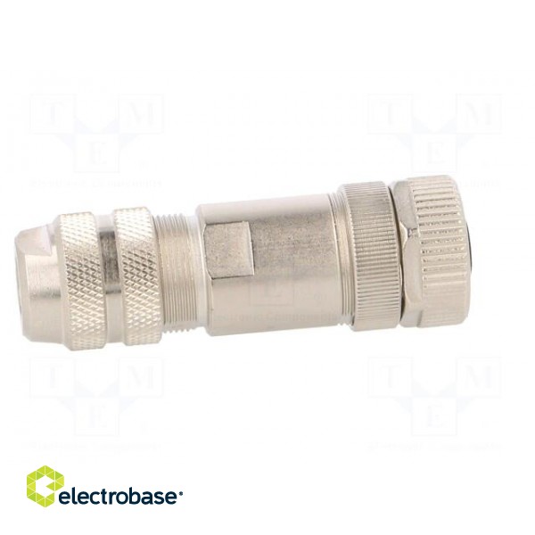 Plug | M12 | PIN: 5 | female | B code-Profibus | for cable | IP67 | 60V | 4A image 7
