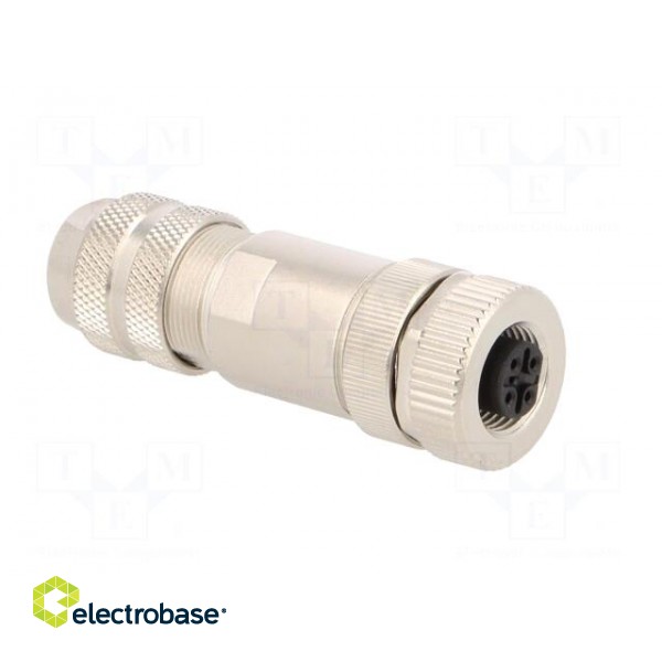 Plug | M12 | PIN: 5 | female | B code-Profibus | for cable | IP67 | 60V | 4A image 8
