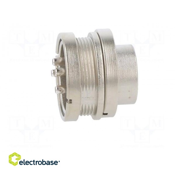 Connector: M16 | socket | male | soldering | PIN: 4 | 6A | 150V | straight image 6