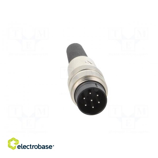 Connector: M16 | plug | male | soldering | for cable | PIN: 7 | 5A | 125V image 9