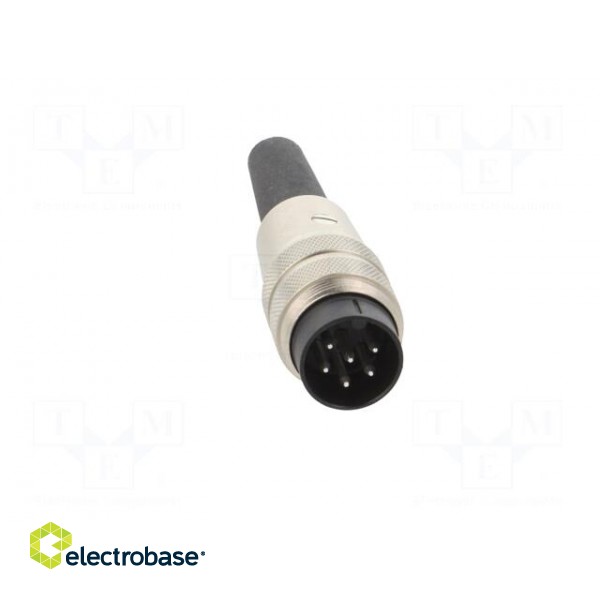 Connector: M16 | plug | male | soldering | for cable | PIN: 6 | 5A | 250V image 9