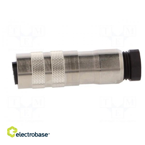 Connector: M16 | plug | female | soldering | for cable | PIN: 7 | 5A | 60V фото 3