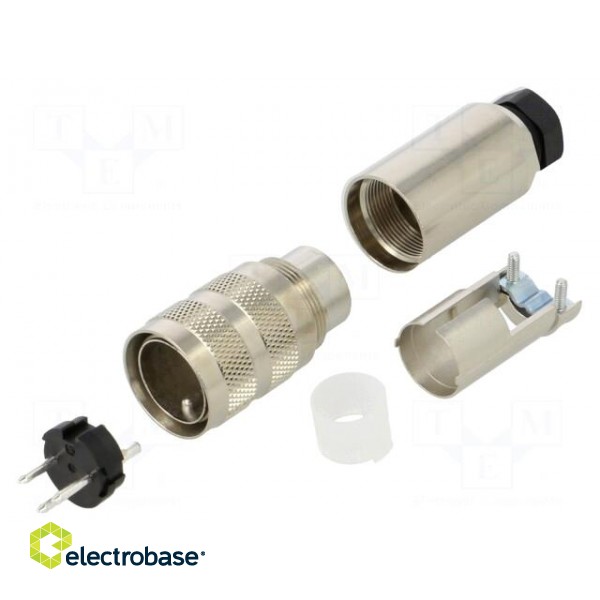 Connector: M16 | plug | male | for cable | straight | IP67