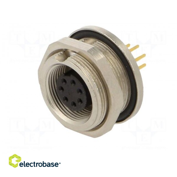 Connector: M9 | socket | 702,712 | female | PIN: 7 | unshielded | 1A | IP67 image 2