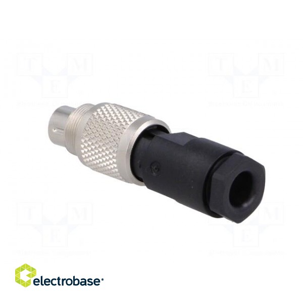 Connector: M9 | plug | male | Plating: gold-plated | 125V | IP67 | PIN: 5 фото 4