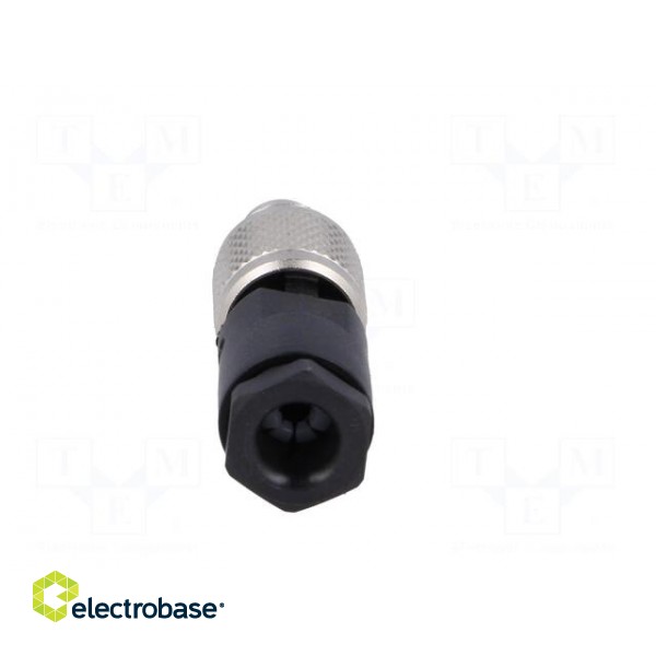 Connector: M9 | plug | male | Plating: gold-plated | 125V | IP67 | PIN: 5 фото 5
