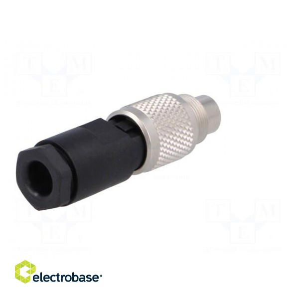 Connector: M9 | plug | male | Plating: gold-plated | 125V | IP67 | PIN: 5 фото 6