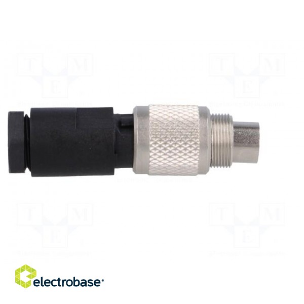 Connector: M9 | plug | male | Plating: gold-plated | 125V | IP67 | PIN: 5 фото 7