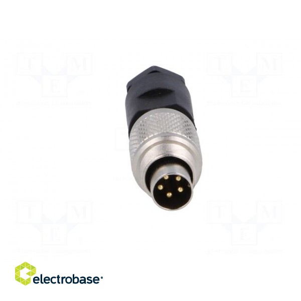 Connector: M9 | plug | 712 | male | PIN: 5 | gold-plated | 3A | IP67 | 125V image 9