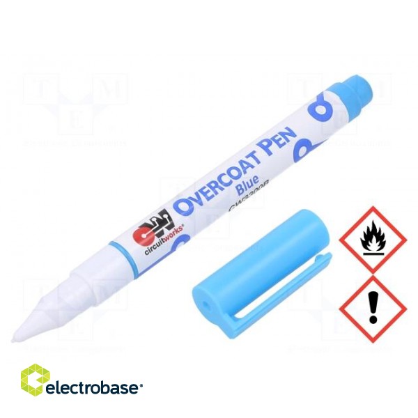 Pen | protective coating | 4.9ml | blue | Signal word: Danger