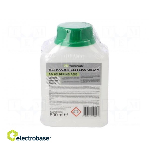 Agent: soldering acid | for difficult to tin nickel surfaces image 1
