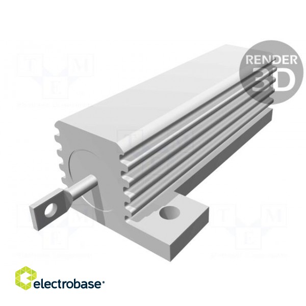 Resistor: wire-wound | with heatsink | screw | 6.8Ω | 50W | ±5%