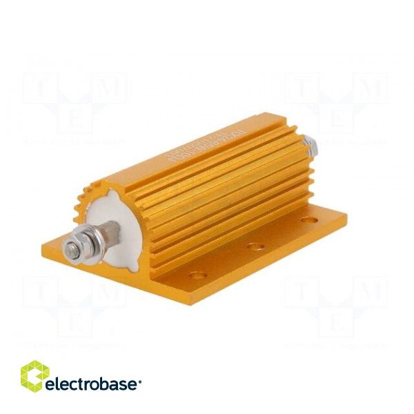 Resistor: wire-wound | with heatsink | 10Ω | 85W | ±5% | 50ppm/°C image 6